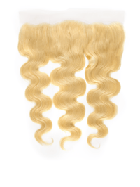 613 Russian  Blonde Body Wave Frontal 13"x4"