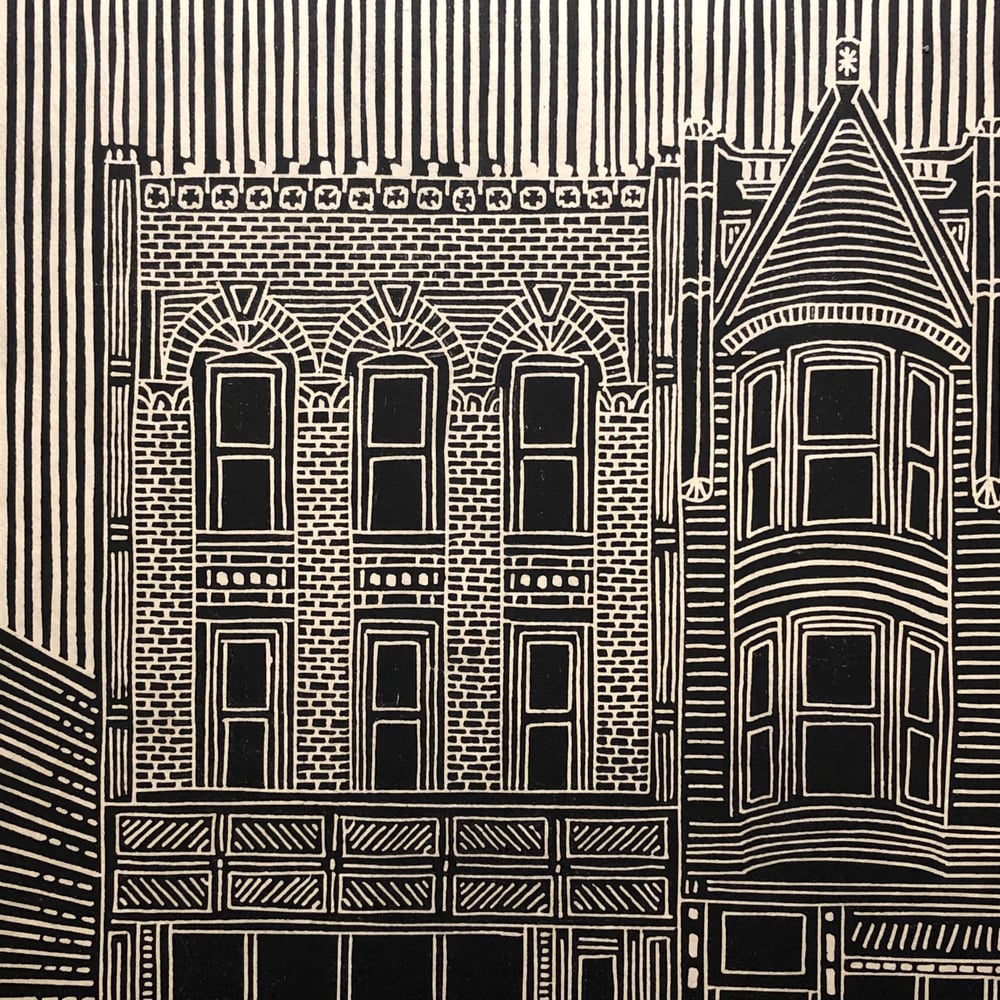 Image of 1900 Block, W. Chicago Avenue - Third Printing