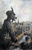 Image of "Gargoyle", Notre Dame, Paris, France