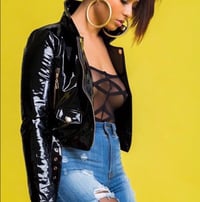 Image 1 of Diana Latex Jacket
