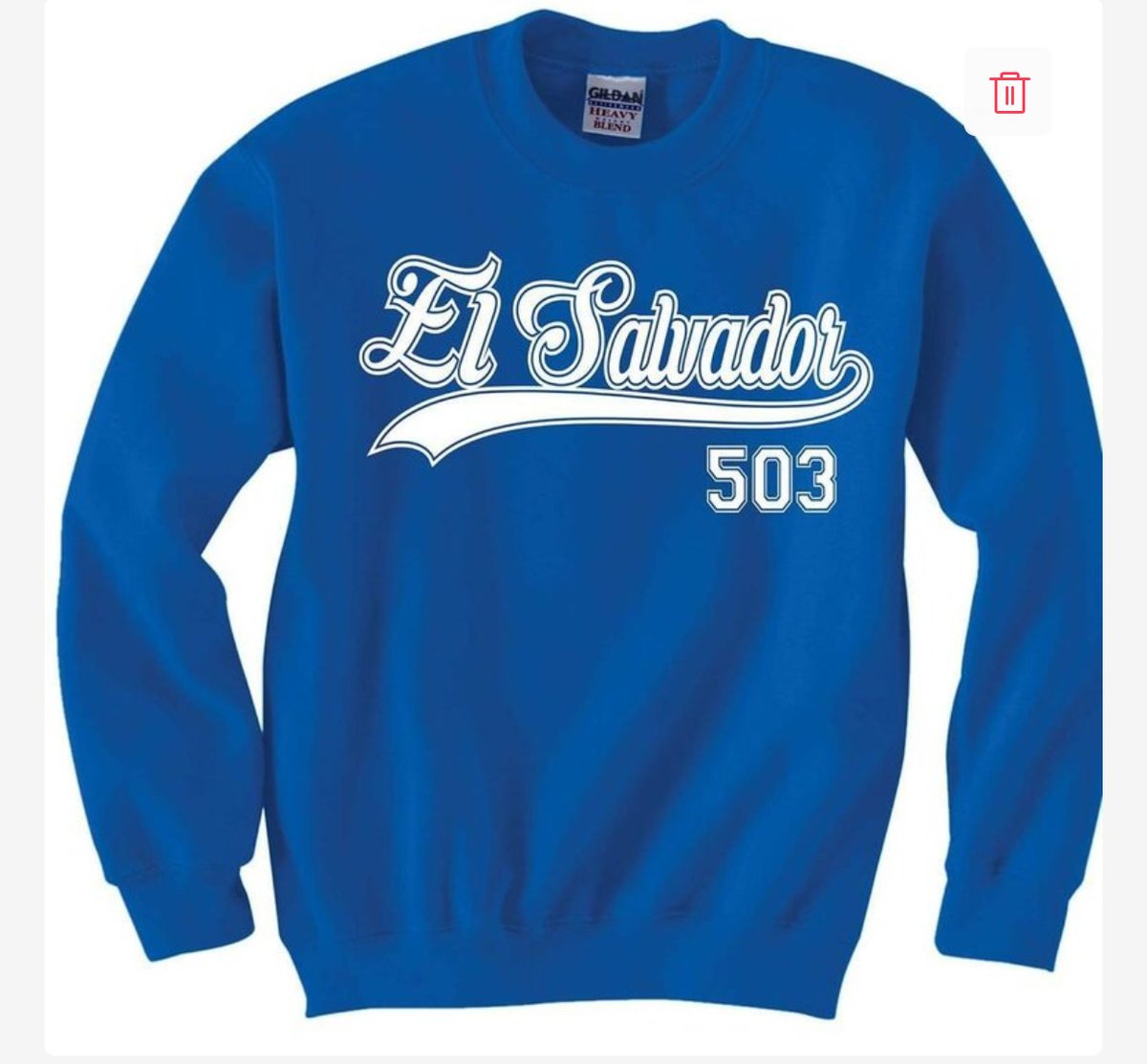 El Salvador 503 crewneck | Salvygang