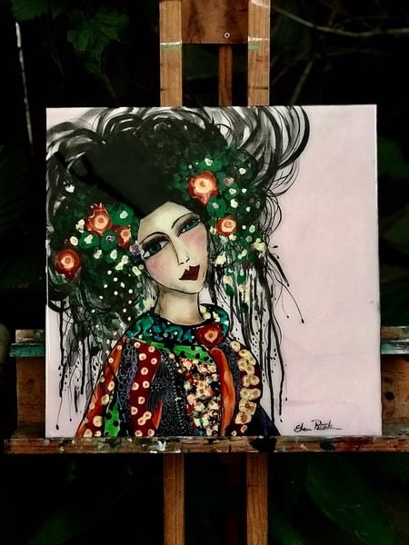 Image of “My Geisha Style” 60cmx60cm SOLD