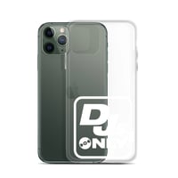 Image 1 of White Logo iPhone DJs ONLY Case