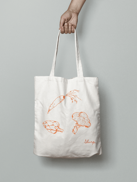 Image of Vegetable Medley Shopper Bag
