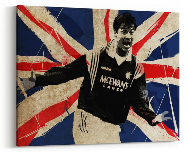 Image of Brian Laudrup Canvas