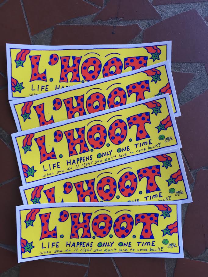 Image of L'HOOT Bumper Sticker