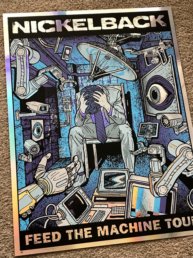 Image of Nickelback Foil Fan Club