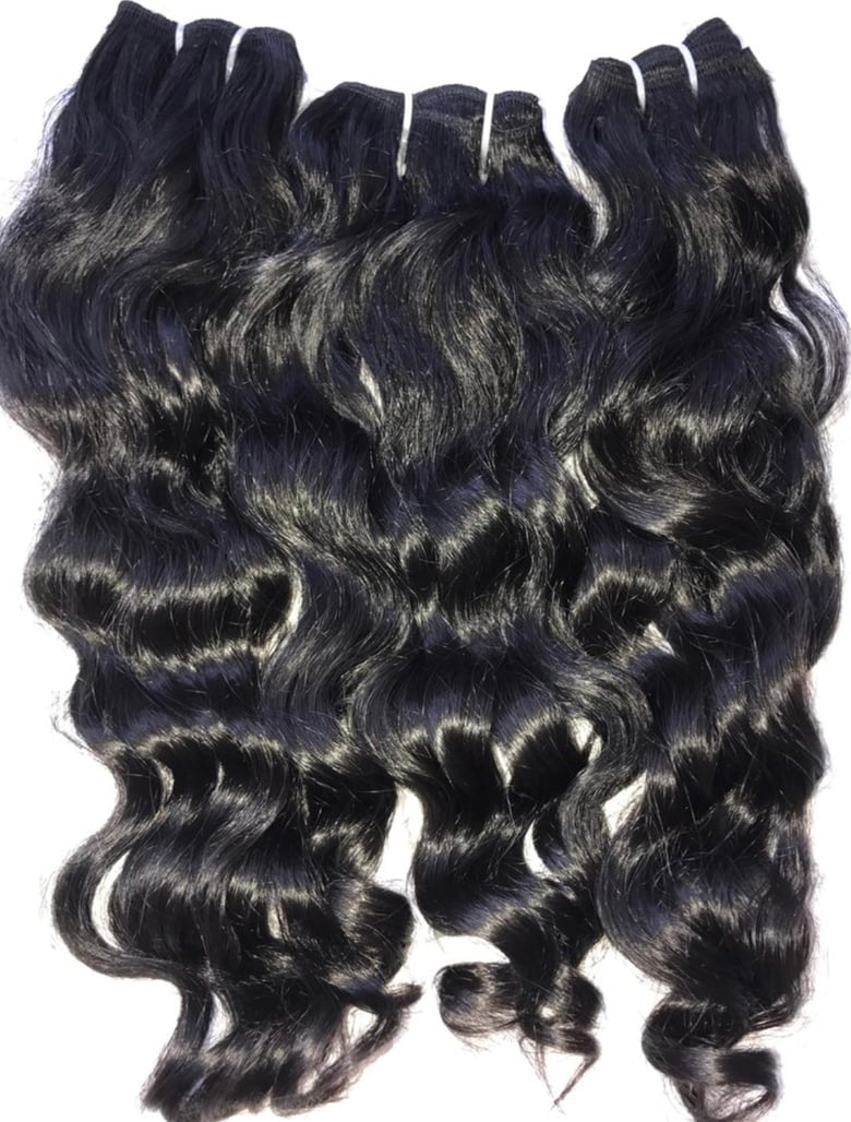 Image of Raw Indian Wavy Hair Bundle Deal