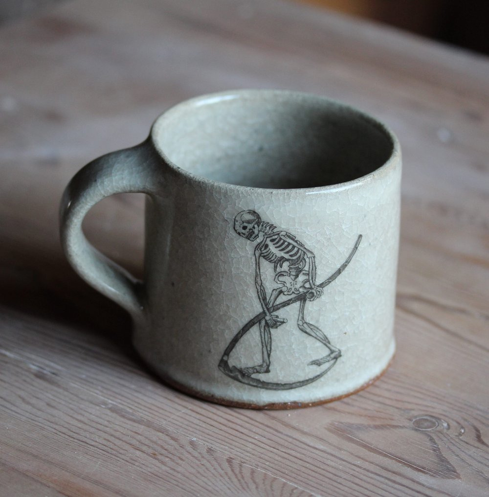 Death of the Night. Ceramic mug 