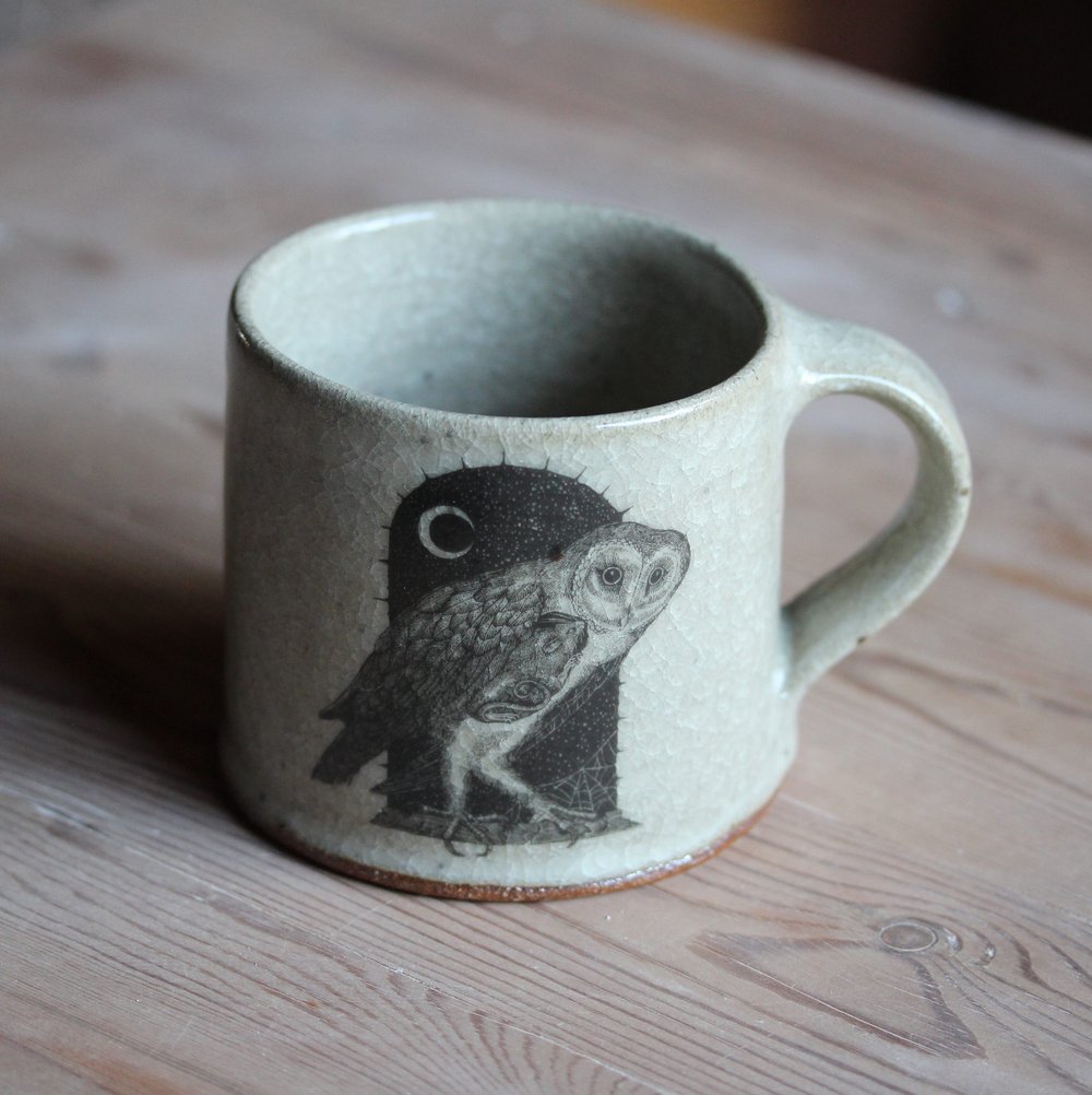 Death of the Night. Ceramic mug 