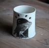 (PRE ORDER) Death of the Night. Porcelain candle holder