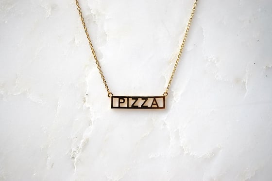 Image of Pizza Necklace