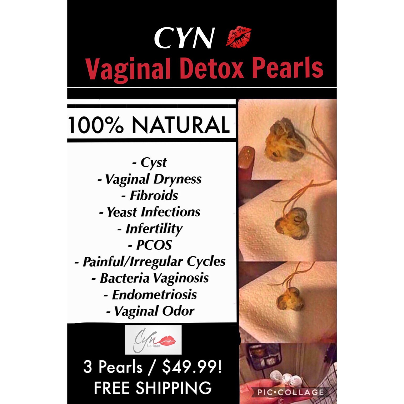 Image of Cyn💋 Vaginal Detox Pearls