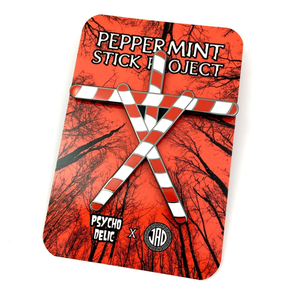 Peppermint Stick Project (Enamel Pin)