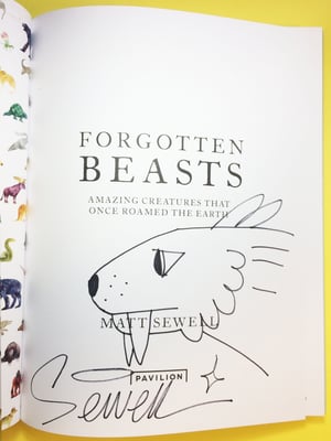 Image of Forgotten Beasts - Signed/Drawn Hardback