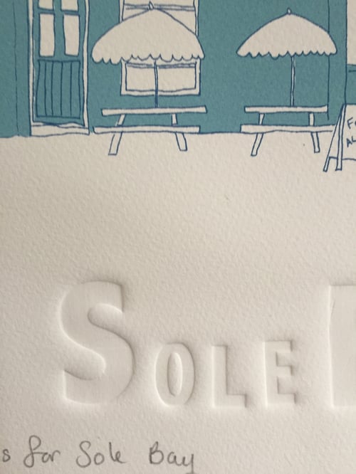 Image of S is for Sole bay