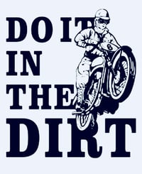 Image 2 of Triumph Unholy Terror or Do it in the Dirt Gold Star tee