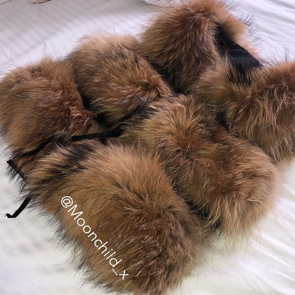 Image of Raccoon Fur Gilet