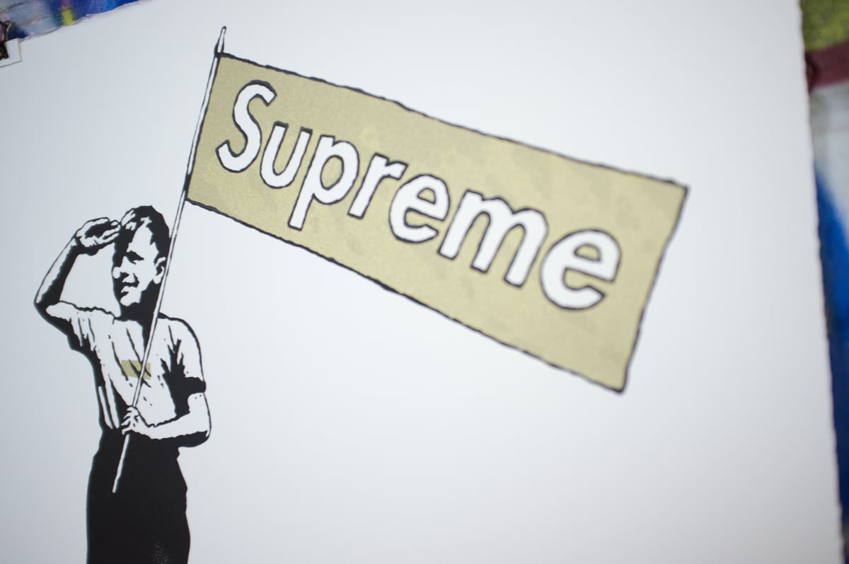 Supreme Box Logo Drawing Dripping Supreme Logo New Arrivals