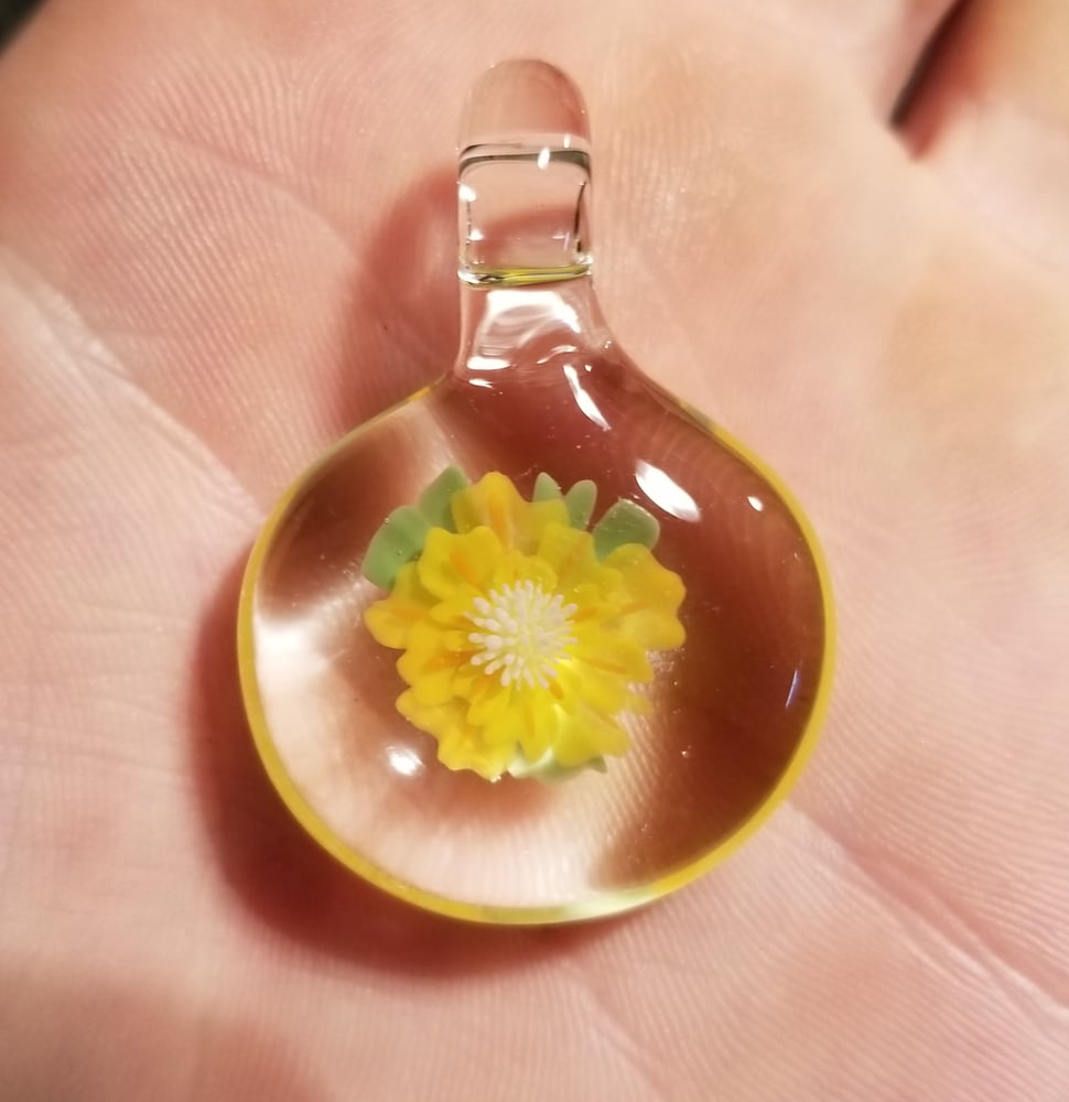 Image of Flower Implosion Pendant 