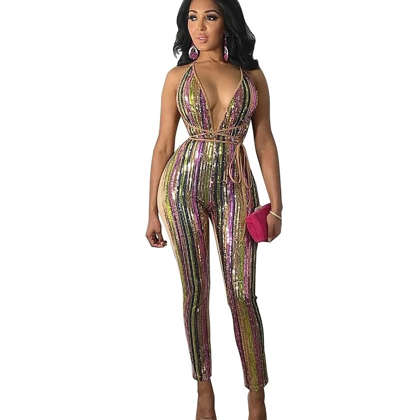 Mellisa sequin jumpsuit 