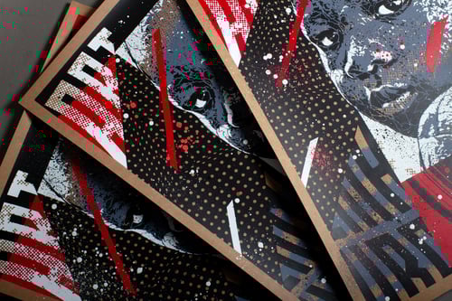 Image of THROWBACK / ARTIST PROOF / Silkscreen Limited Edition