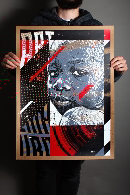 Image of THROWBACK / ARTIST PROOF / Silkscreen Limited Edition