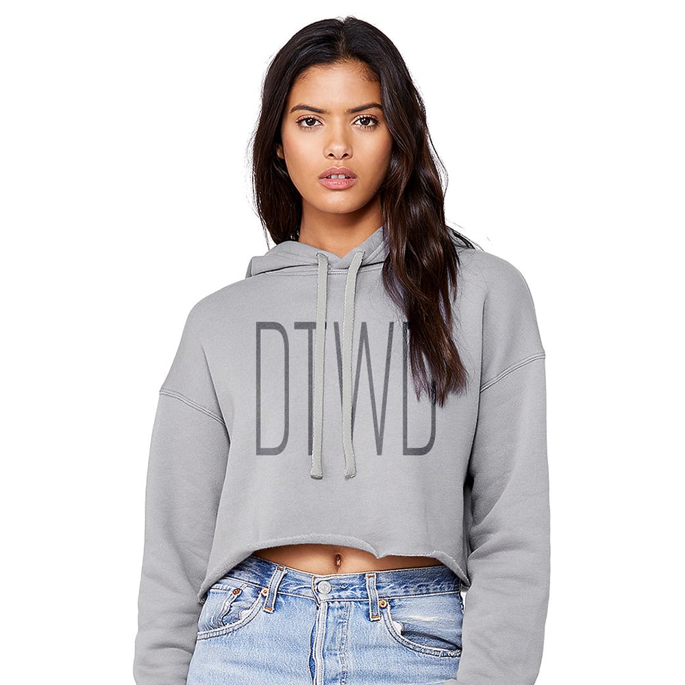 Image of DTWD - cropped hoodie