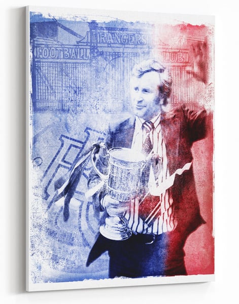 Image of Jock Wallace - 'Battle Fever' Canvas