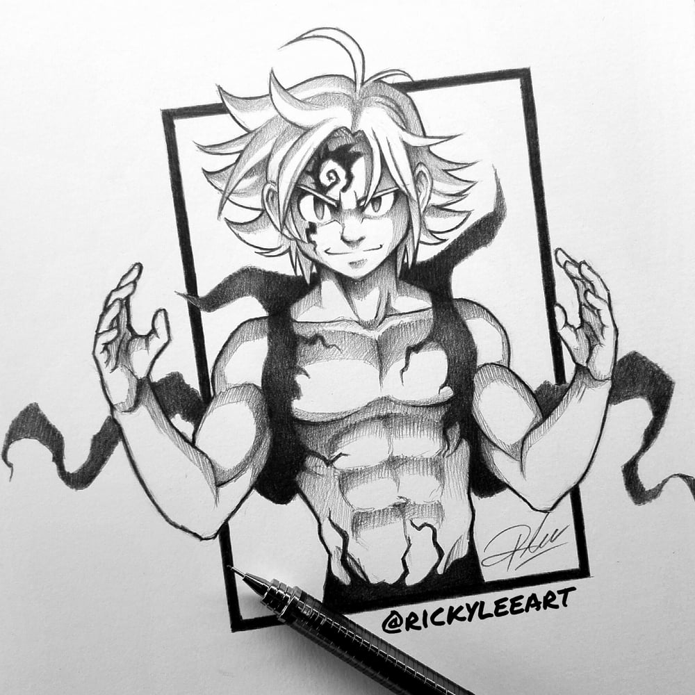 Image of Evil meliodas 