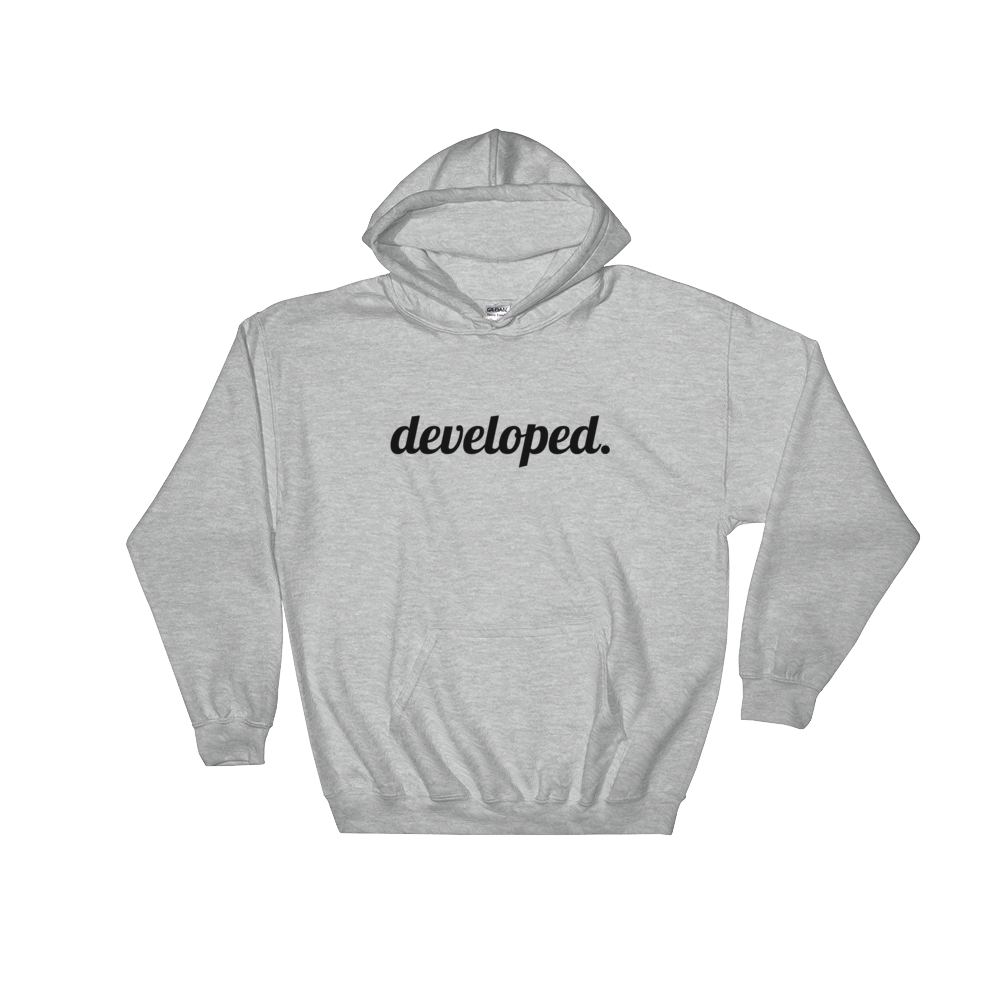 Image of Scripted Developed Hoodie