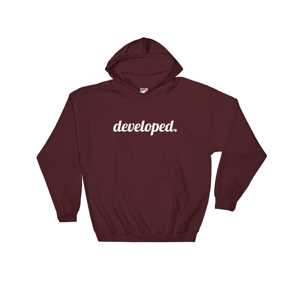 Image of Scripted Developed Hoodie