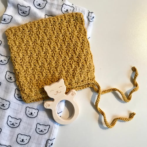 Image of Béguin bébé moutarde