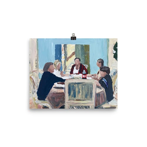Image of Family dinner prints 