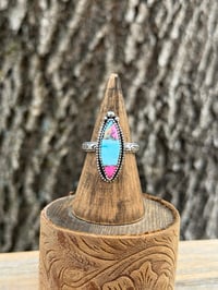 Image 3 of Cotton Candy Marquise Ring