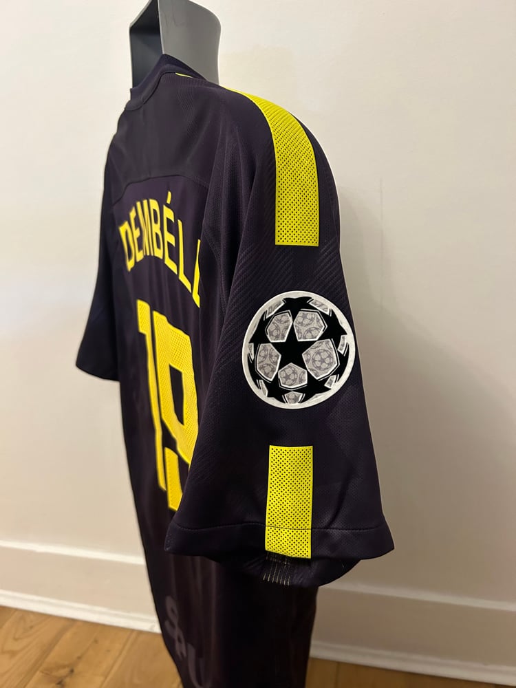 Image of Tottenham Hotspur “DEMBELE 19” 2017/18 Third Shirt + patches (L)