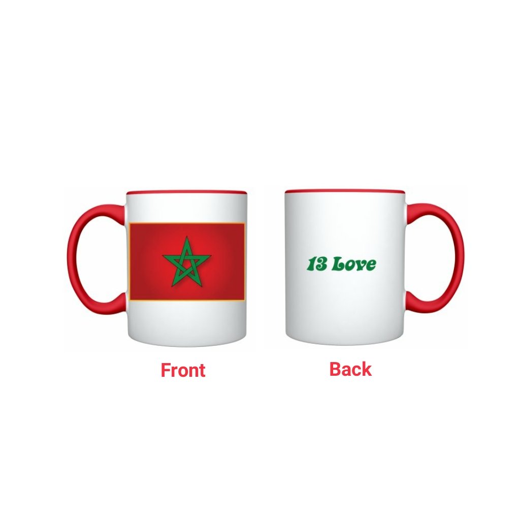 Image of Coffee Mug with Moor Flag and 13love 