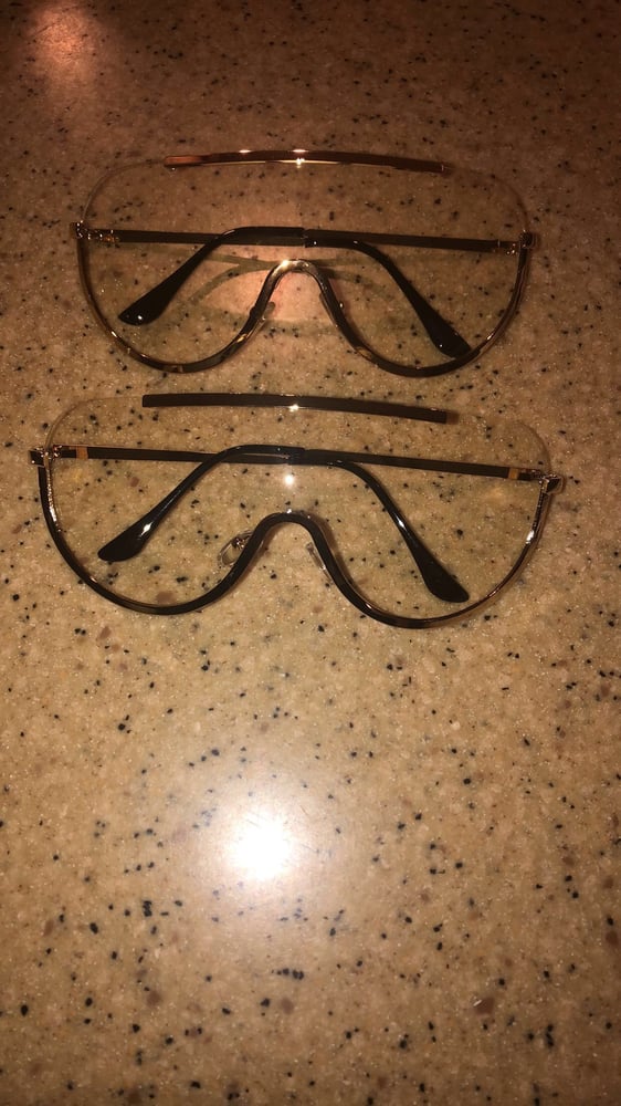 Image of Clear Bougie Glasses