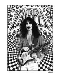 FRANK ZAPPA poster print