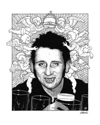 SHANE MACGOWAN poster print