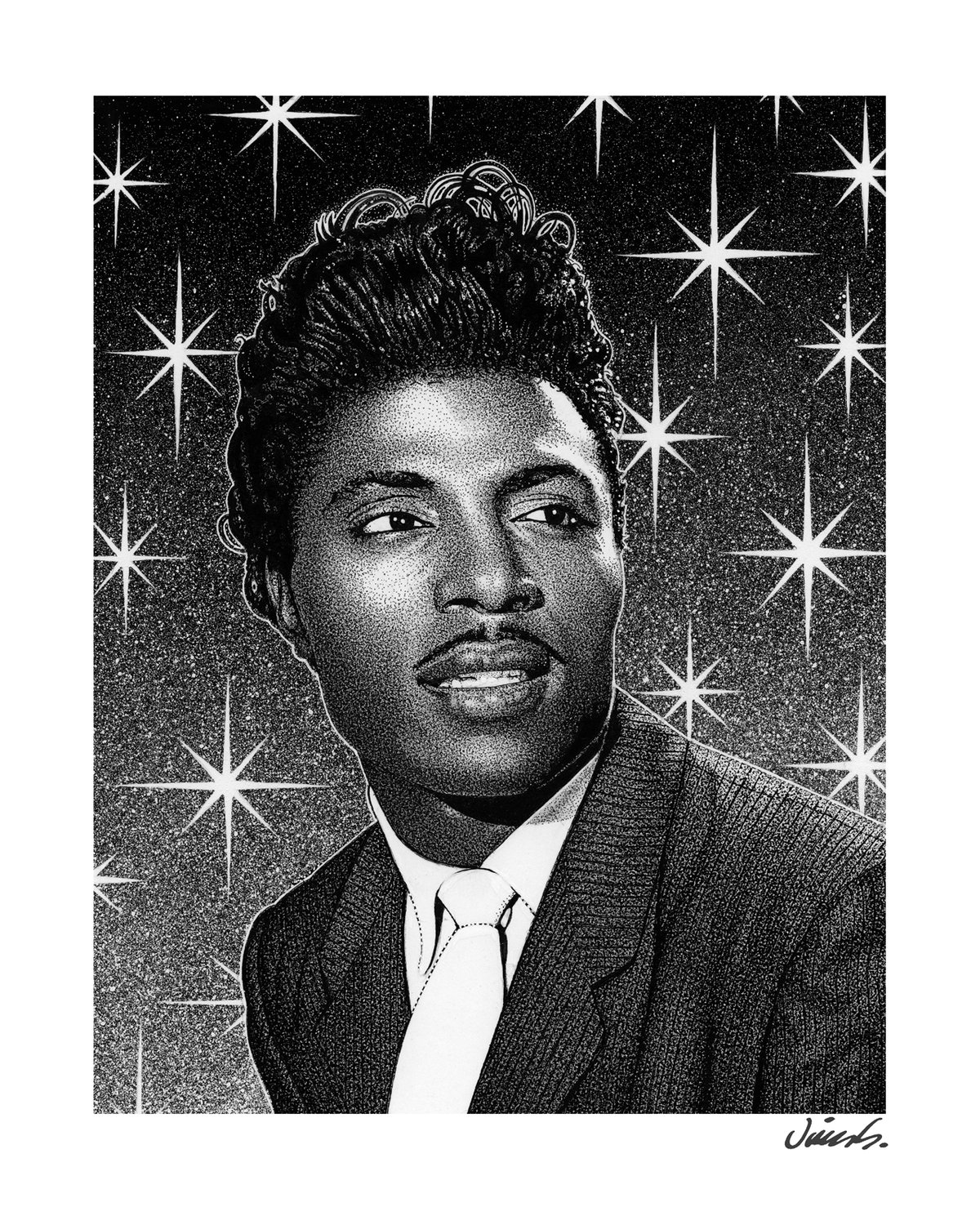 Image of LITTLE RICHARD poster print