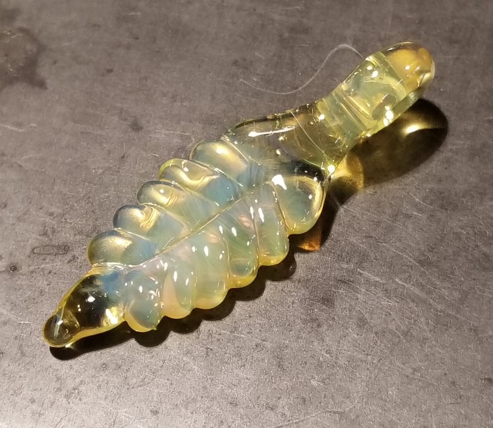 Image of NS-yellow leaf pendant 
