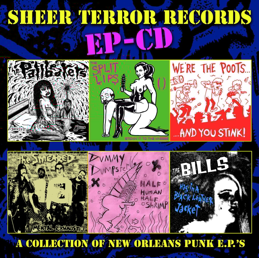 Image of Sheer Terror Records EP-CD Compilation CD