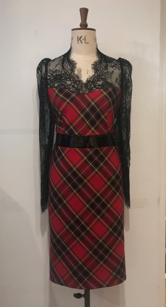 Image of Tartan leather and lace Blitz