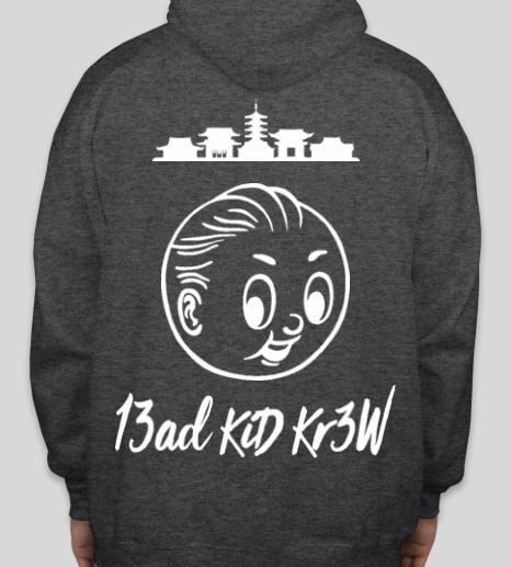 Image of 13ad KiD Charcoal Pullover