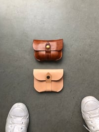Image 3 of leather wallet / coin purse / natural leather wallet / portemonnaie