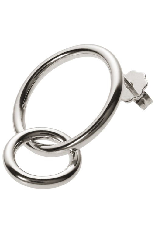 Image of POLLUX earring single sterling silver