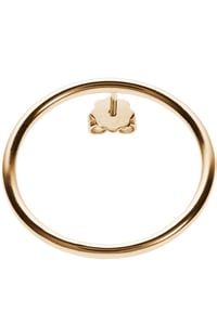 Image of ALDEBARAN earring single gold plated sterling silver