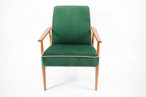 Image of Fauteuil FOX vert bouteille