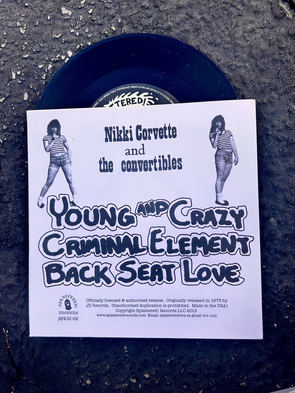 Nikki Corvette EP Autographed | Cretin Shop